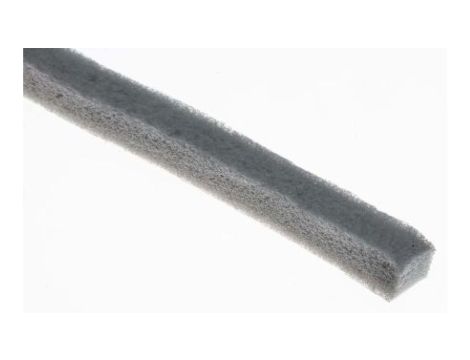 Taśma piankowa, 15m x 9mm x 6mm, kolor: Szary, RS PRO