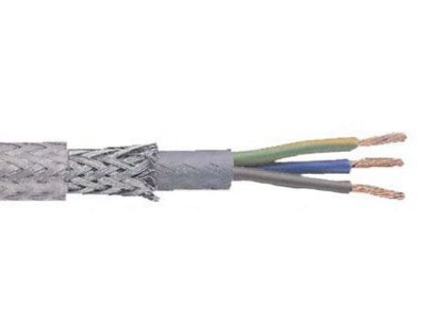 Kabel sterowniczy SY 3 rdzeniowy , Ekranowany, izolacja Polichlorek winylu PVC, D 13mm , 50m