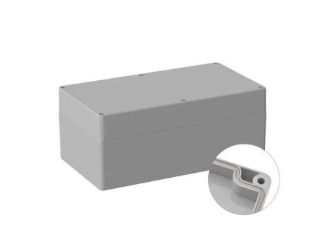 Obudowa ogólnego użytku ekranowana Szary IP66 Silikon, 200 x 360 x 149.5mm, RS PRO 5U3