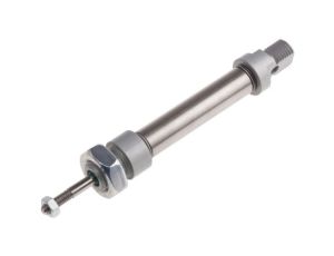 Siłownik dwustronnego działania ISO 6432 Ø 10mm, skok 25mm RS PRO