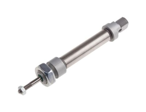 Siłownik dwustronnego działania ISO 6432 Ø 10mm, skok 25mm RS PRO