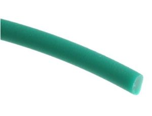 Zaokrąglony pas poliuretanowy, Zielony, śr.: 5mm, dł. 5m, obc.: 5.3kg