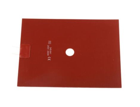 Silicone Heater Mat 200 W 240 V AC 150 x 200mm
