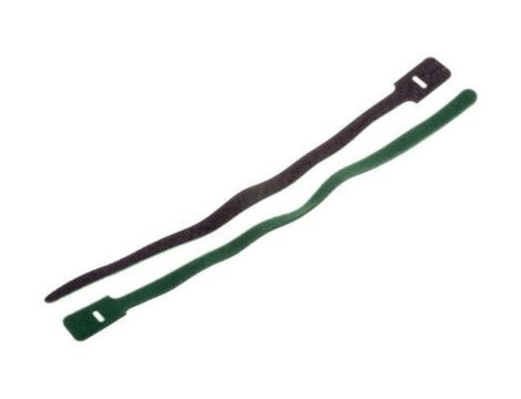 Opaska kablowa z rzepem Zielony, 325mm 25 mm RS PRO Opaska kablowa 179-7175 /10szt./