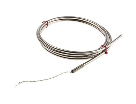 Termopara typ K do +1100C 2m kabel 100mm, Stal nierdzewna 316 IEC