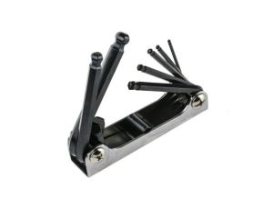 Zestaw kluczy imbusowych, 3/32 1/8 5/32 3/16 1/4 5/16 3/8 cala, 7 szt. 1/4 in, 1/8 in, 3/16 in, 3/32 in, 5/16 in,