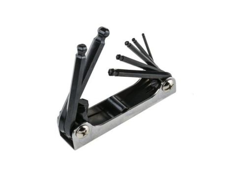 Zestaw kluczy imbusowych, 3/32 1/8 5/32 3/16 1/4 5/16 3/8 cala, 7 szt. 1/4 in, 1/8 in, 3/16 in, 3/32 in, 5/16 in,