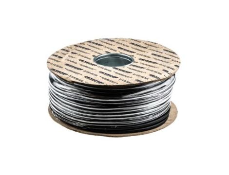 Sieciowy kabel zasilający 3 Core Polichlorek winylu PVC Sheath Czarny 7.1mm od , 500 V