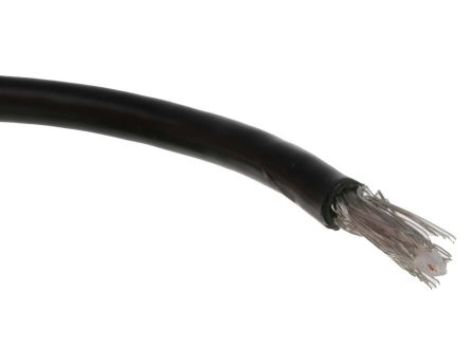 Kabel koncentryczny, 20m, RG174A/U, Polichlorek winylu PVC, Czarny Bez zakończenia Bez zakończenia 20m, RS PRO Bez
