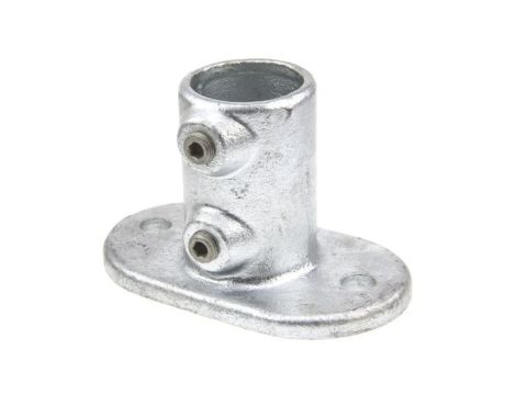 Kołnierz podstawy, Cast Iron, Kołnierz podstawy, 42mm, Rura okrągła, Typ 2