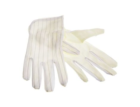 Rękawice antystatyczne Nie, roz. 9 – L, 2 szt., materiał: Tworzywo PET, RS PRO Wielorazowe