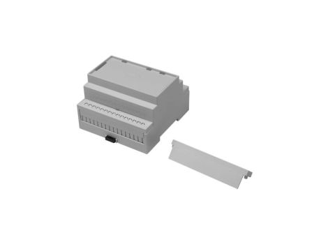 Zestaw obudowy szyny DIN, 88 x 90 x 58mm, materiał: Poliwęglan, kolor: Jasnoszary, IP20, RS PRO