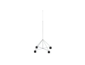 Maszt izolowany na czworonogu do zwodów poziomych wysokich 3m aluminium 65.3 AL IZ 3P CZ 65333009