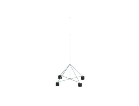 Maszt izolowany na czworonogu do zwodów poziomych wysokich 3m aluminium 65.3 AL IZ 3P CZ 65333009