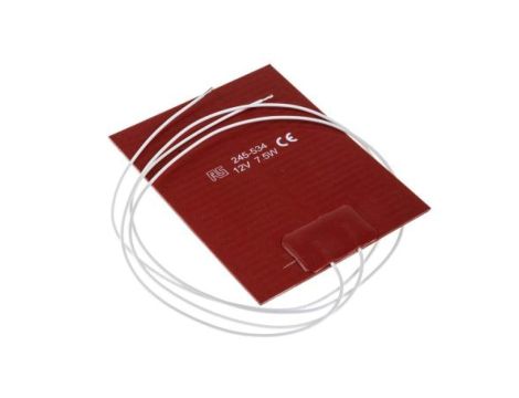 Silicone Heater Mat 7,5 W 12 V DC 75 x 100mm