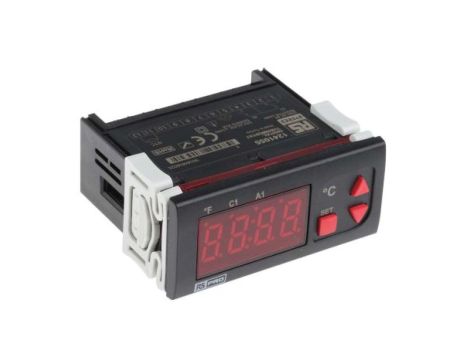 Regulator temperatury wł./wył. 2-wyjściowy, Uz 24 V AC/DC, 77 x 35mm