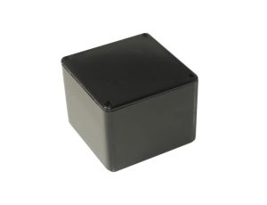 Obudowa ogólnego użytku Czarny IP54, 55 x 55 x 42mm, RS PRO Obudowa Profilowana Ogólnego Przeznaczenia