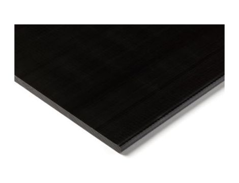 Arkusz tworzywa sztucznego Czarny, 500mm x 300mm x 30mm