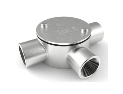 Trójnik, Stal nierdzewna 316 25mm IP67 RS PRO