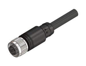 Złącze i kabel ze złączem Proste M12 żeńskie x Jednostronne, 4 A, 250 V, dł. 10m, IP67, RS PRO