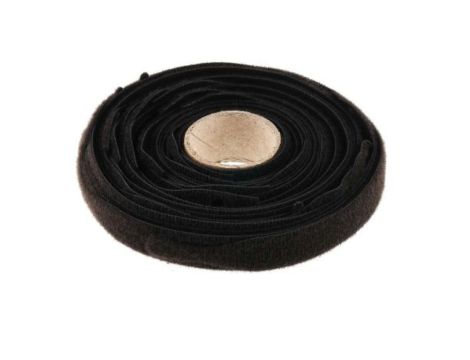 Opaska kablowa z rzepem Czarny, 305mm 12 mm RS PRO Opaska kablowa