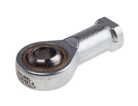 Końcówka pręta, typ: Żeński, M16 x 1,5 żeńskie, Stal