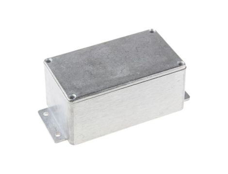 Obudowa ekranowana Srebrny z kołnierzem IP65 Neopren, 139.6 x 63.8 x 55mm, RS PRO