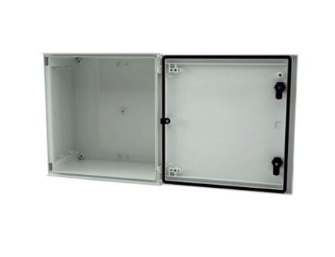 Szafka ścienna rozdzielcza Jasnoszary, materiał: Plastik wzmacniany włóknem szklanym, IP66, RS PRO RAL 7035