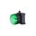 Światło kontrolne – reflektor, kolor: Zielony, otwór: 22.5mm, IP65, Montaż panelowy