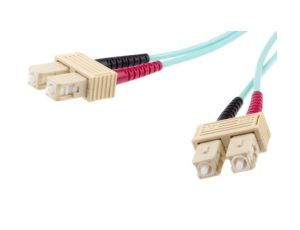 Kabel światłowodowy, średnica: 900m, OM3 Wielomodowy, Niebieski, SC/SC