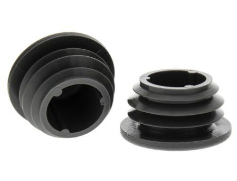 Zaślepka rur okrągła Okrągła zatyczka, materiał: Plastik, Ø 33.7mm, Typ 1 / 10 szt. /