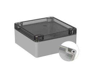 Obudowa ogólnego użytku ekranowana Szary IP66 Silikon, 120 x 122 x 55mm, RS PRO 5U2