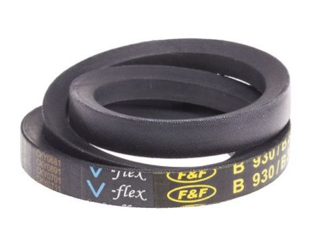 Pas napędowy, profil B, materiał: PET, guma, 17mm x 11mm x 889mm, RS PRO