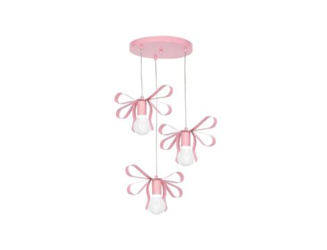 Lampa Wisząca EMMA PINK 3xE27