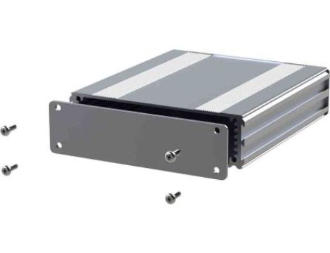 Obudowa urządzeń elektronicznych, aluminiowa, Srebrny, 160 x 108.5 x 30mm, RS PRO