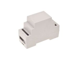 Obudowa DIN, 34.4 x 88.8 x 62.8mm, materiał: ABS, kolor: Jasnoszary, RS PRO