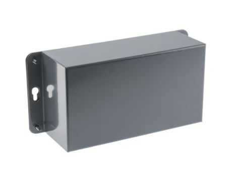 Obudowa urządzeń elektronicznych, Stal walcowana na zimno, Szary, 110 x 200 x 72mm, RS PRO