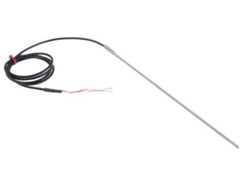 Termopara typ PT 100, -50C do +500C 250mm kabel 1m, Stal nierdzewna