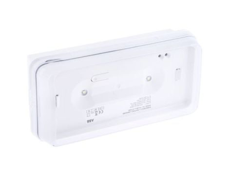 Oświetlenie awaryjne IP65 Przegroda czołowa 2 x 0,5 W LED