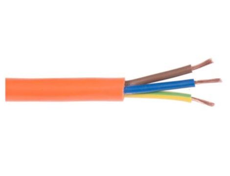 Kabel elektryczny Do bardzo niskich temperatur, 3-rdzeniowy, PVC, 1,5 mm, 300/500 V H05VV-F