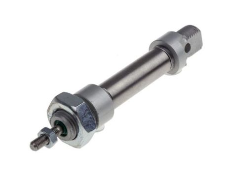 Siłownik dwustronnego działania ISO 6432 Ø 10mm, skok 10mm RS PRO