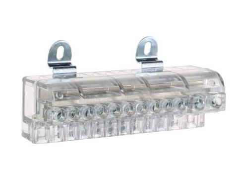 Zacisk do montażu na szynie DIN 100A 450 V, Śruba