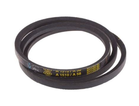 Pas napędowy, profil A, materiał: PET, guma, 13mm x 8mm x 1.475m, RS PRO