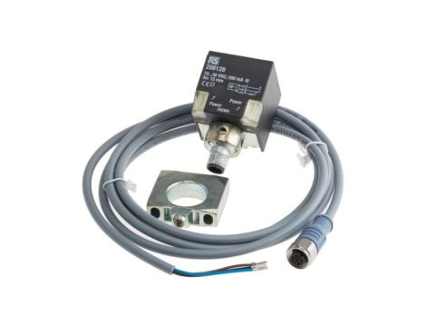 Czujnik indukcyjny PNP 15 mm w obudowie prostokątnej 200 mA 10 → 30 V dc IP68 250Hz