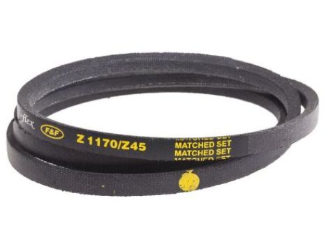 Pas napędowy, profil Z, materiał: PET, guma, 10mm x 6mm x 1.14m, RS PRO