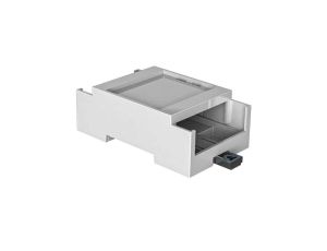 Obudowa DIN, 90 x 53 x 31.9mm, materiał: Poliwęglan, kolor: Jasnoszary, RS PRO