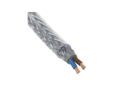 Kabel sterowniczy SY 2 rdzeniowy , Ekranowany, izolacja Polichlorek winylu PVC, D 9.9mm , 50m