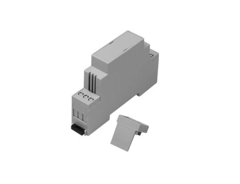 Zestaw obudowy szyny DIN, 17.5 x 90 x 58mm, materiał: Poliwęglan, kolor: Jasnoszary, IP20, RS PRO