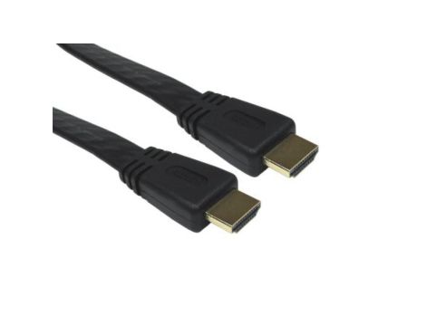 Kabel symetryczny ekranowany HDMI Czarny Polichlorek winylu PVC RS PRO