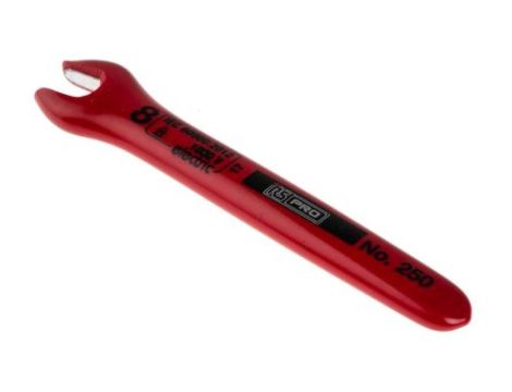 Klucz otwarty, dł. 150 mm, materiał: Stal chromowo-wanadowa, RS PRO